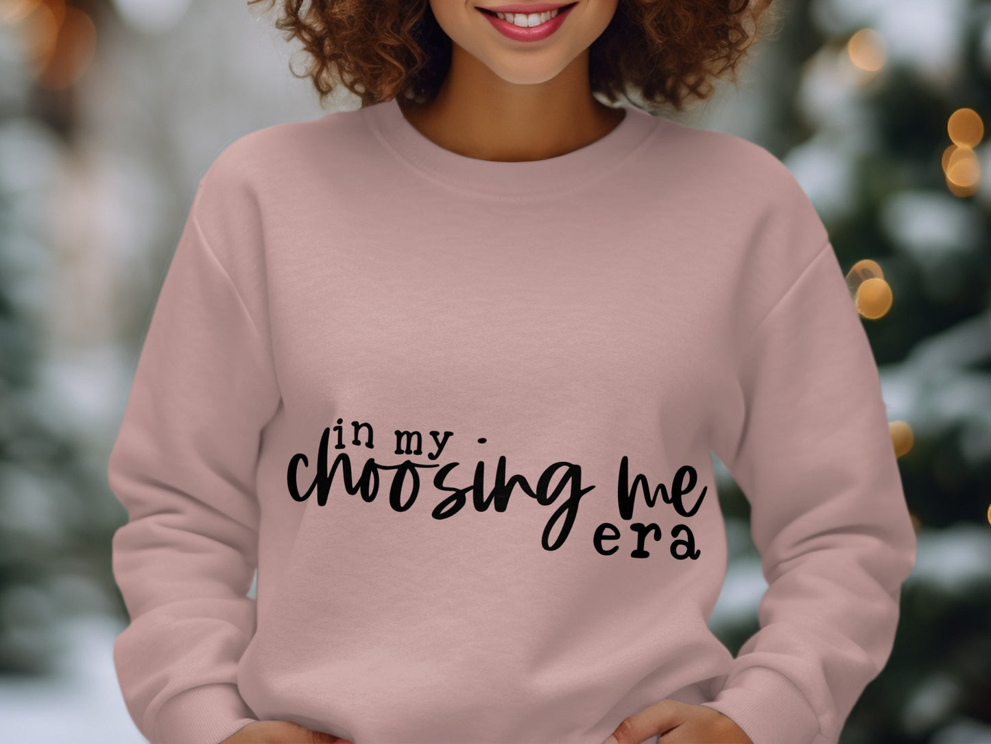 In My Choosing Me Era Graphic Sweatshirt