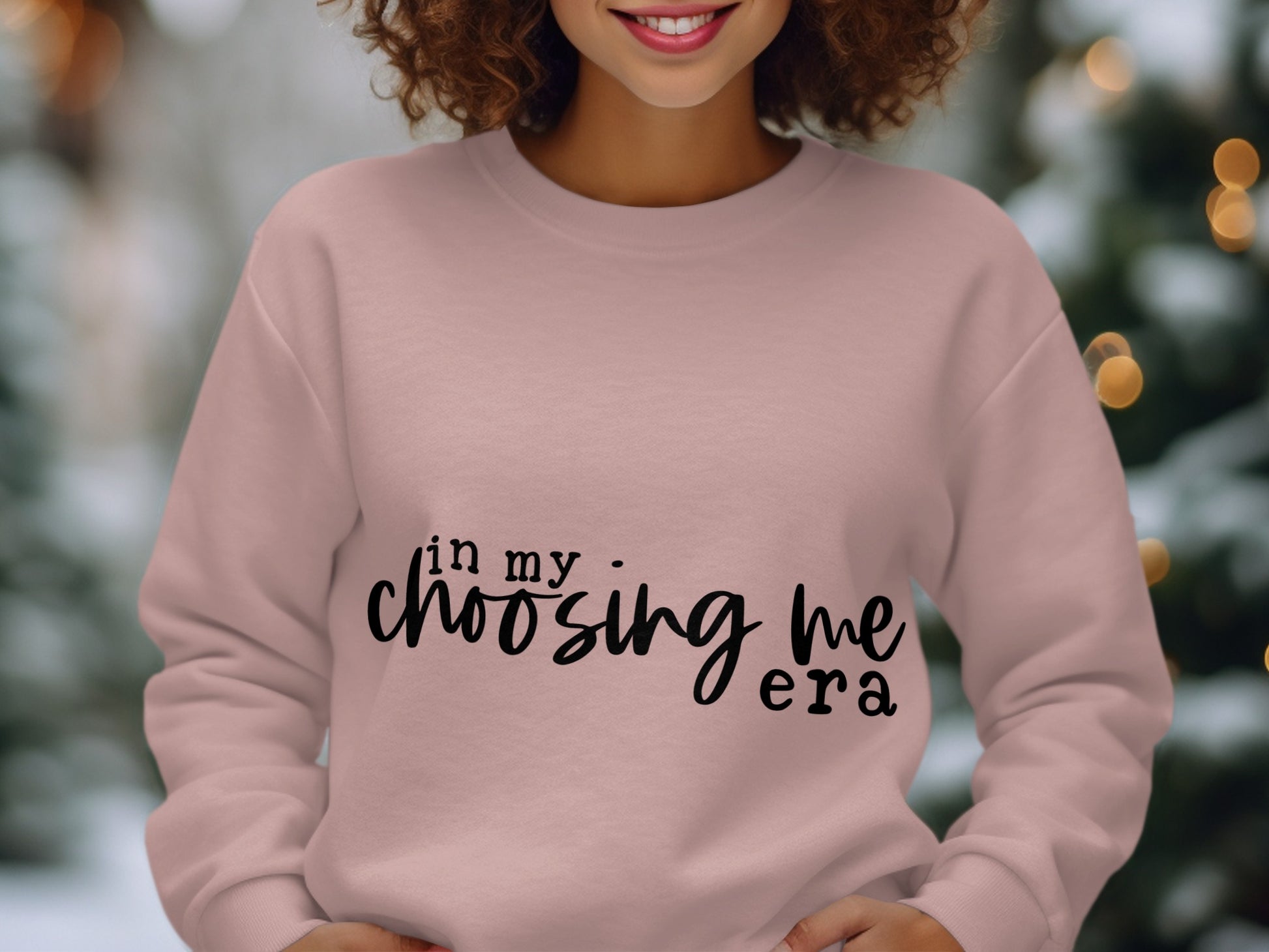 In My Choosing Me Era Graphic Sweatshirt
