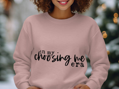 In My Choosing Me Era Graphic Sweatshirt