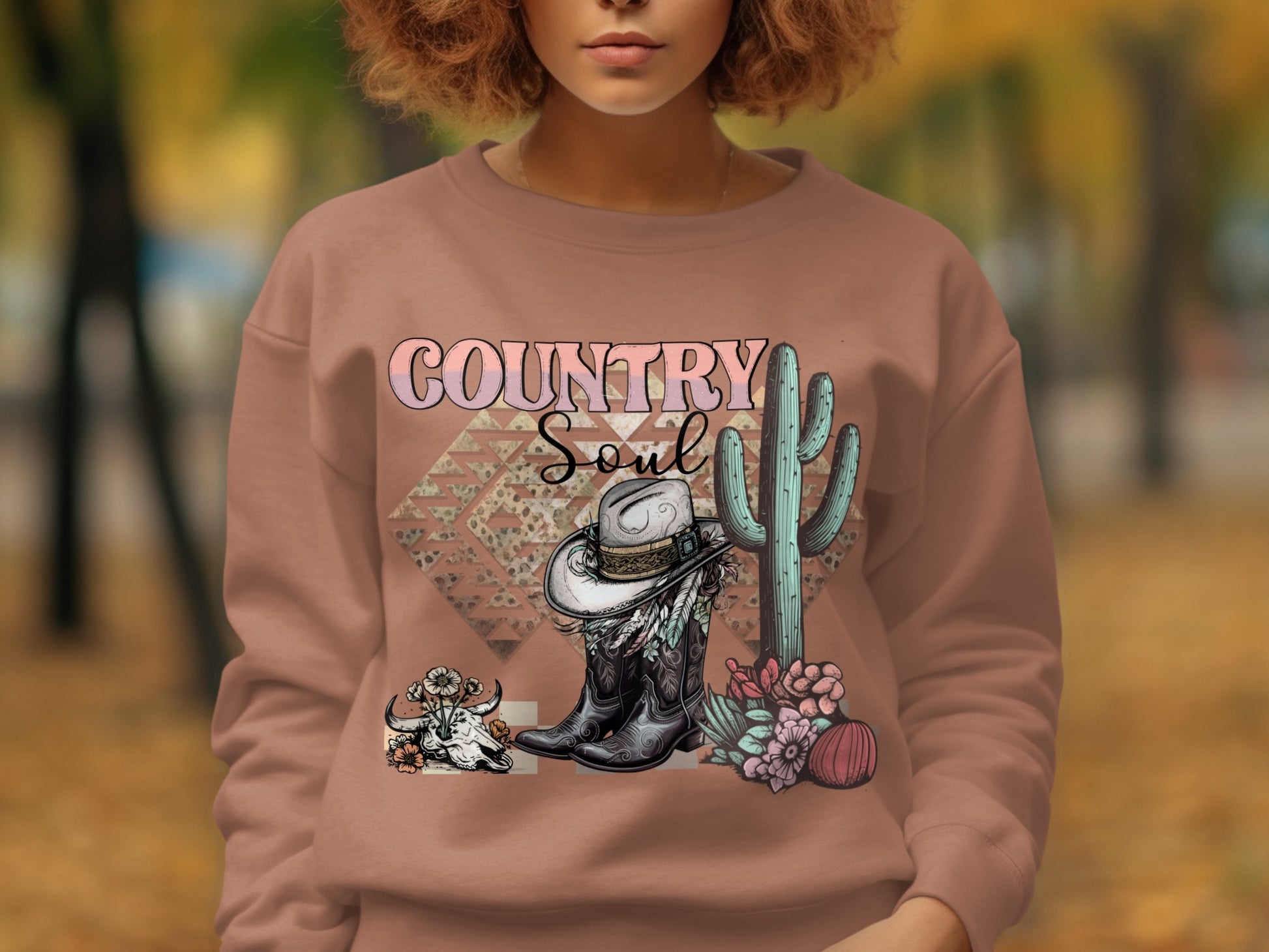 Country Soul Western Style Graphic Apparel