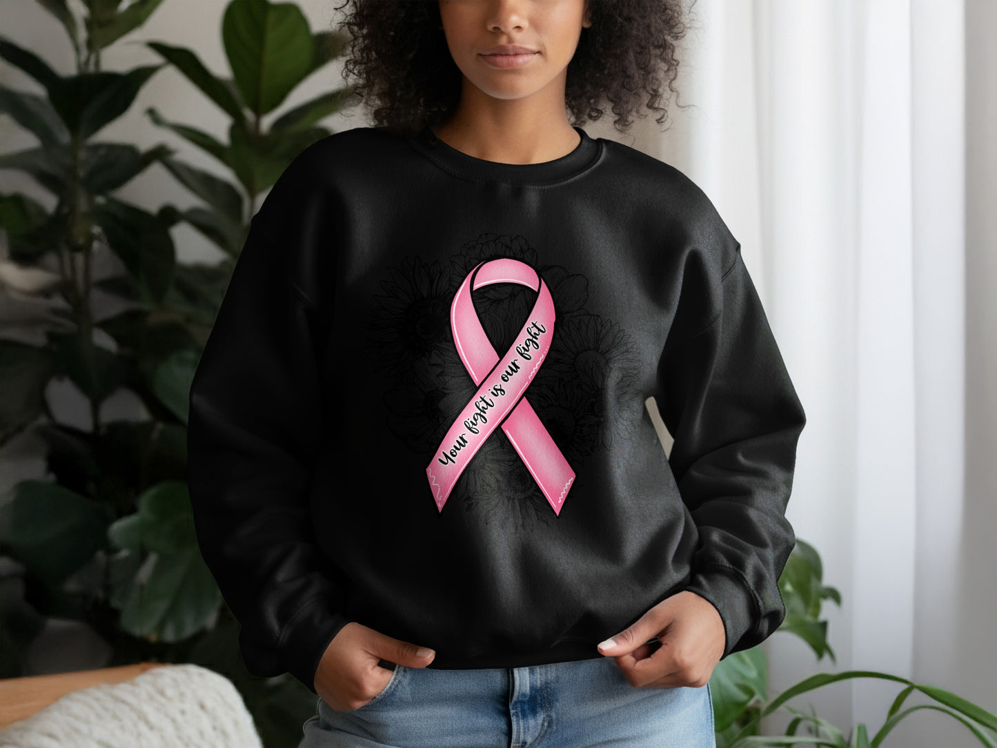 Support The Fight Breast Cancer Awareness Apparel