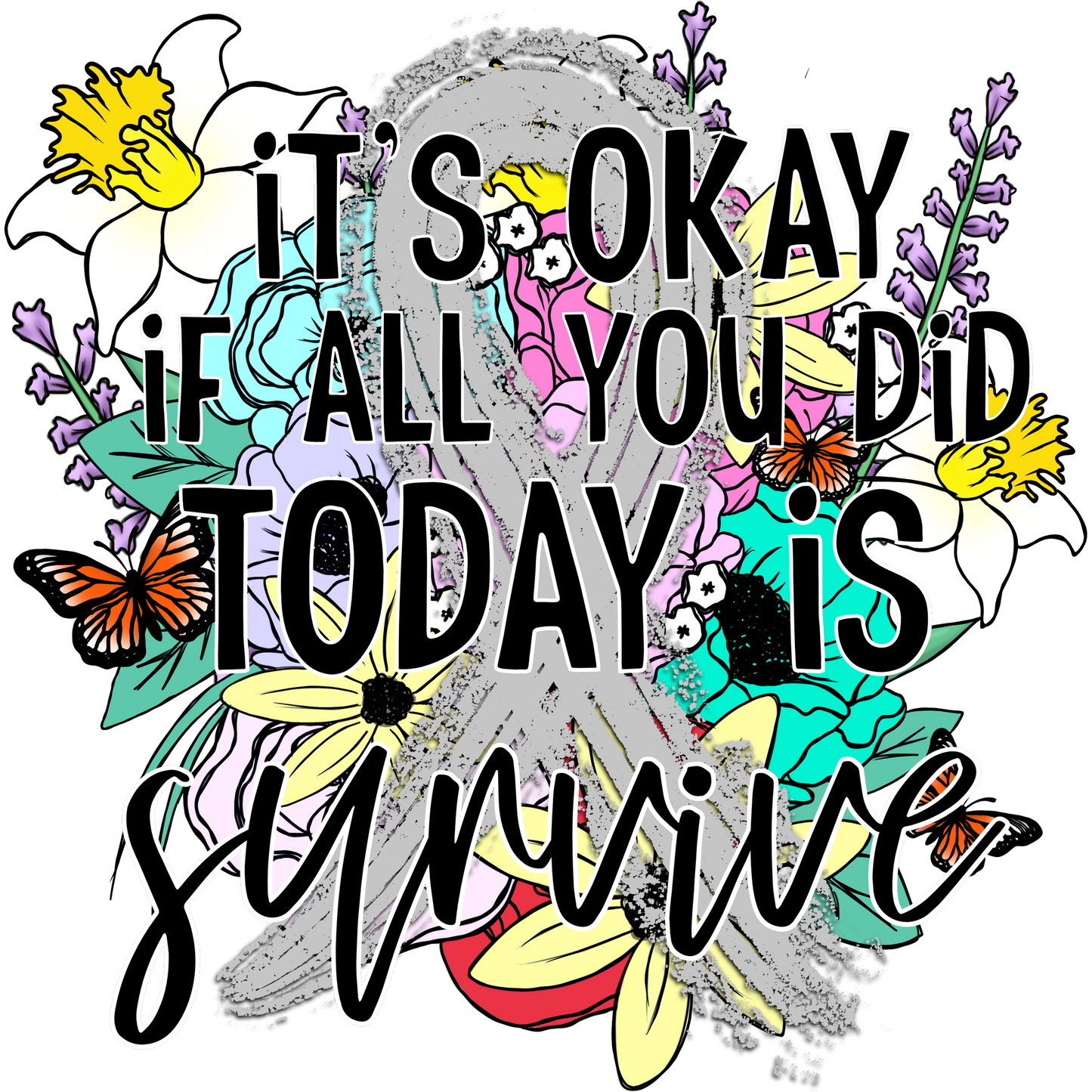 It's Okay If All You Did Today is Survive product