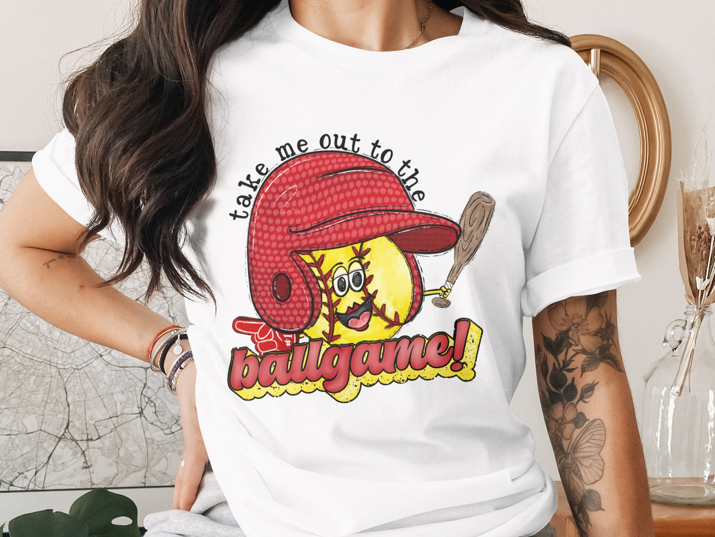 Take Me Out to the Ballgame Graphic Tee