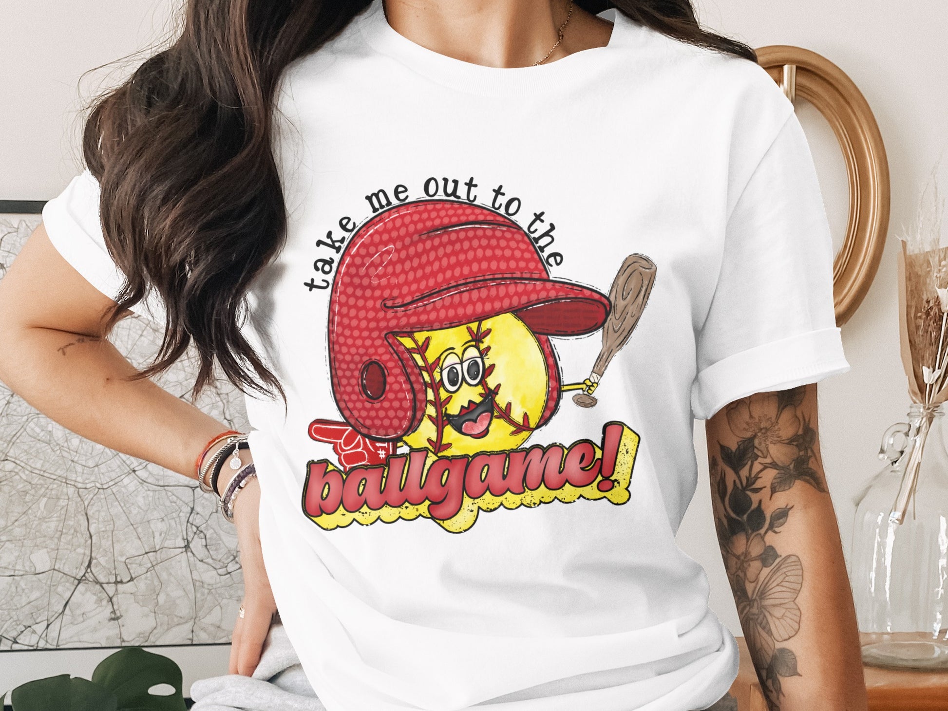 Take Me Out to the Ballgame Graphic Tee