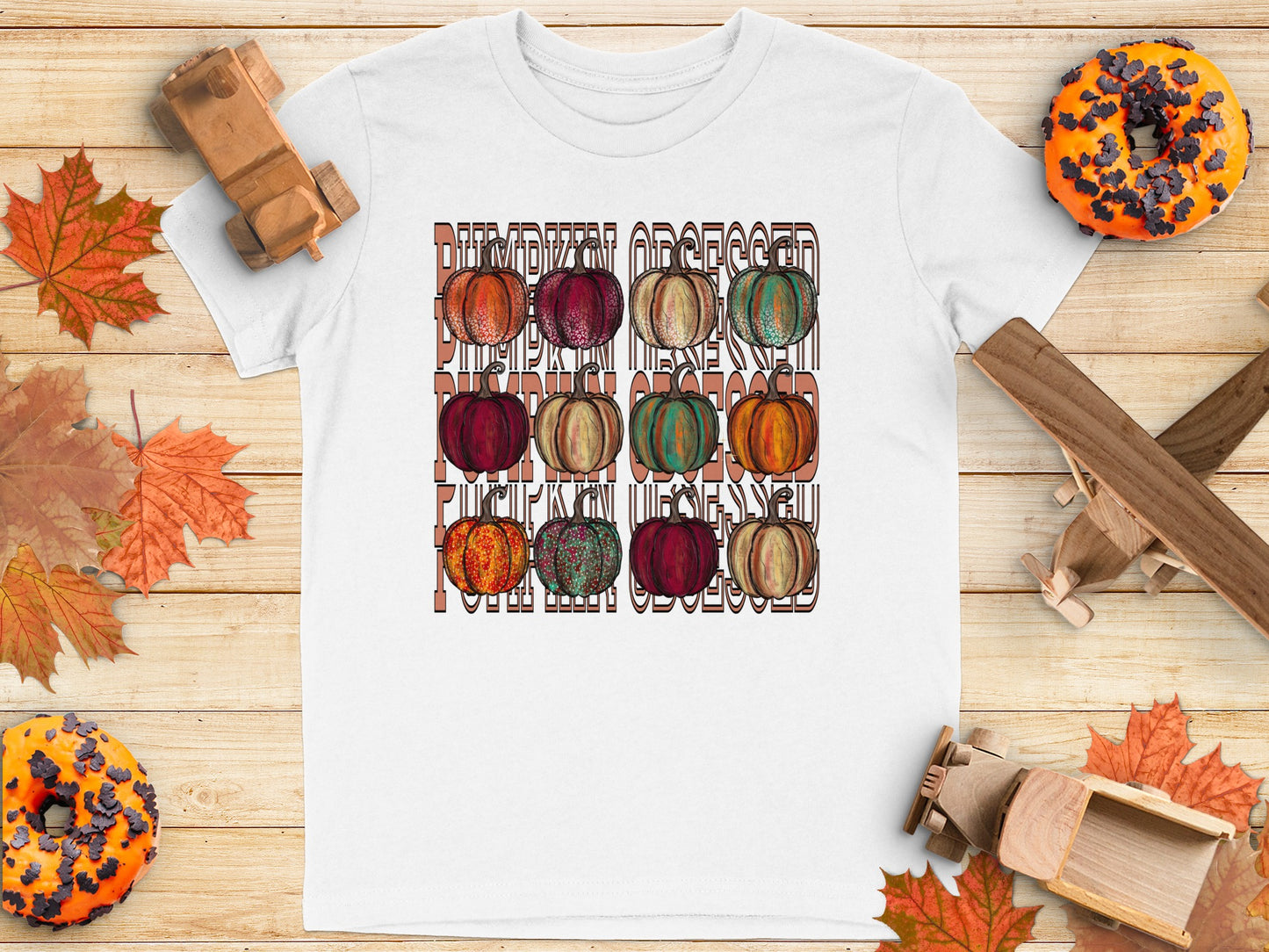 Pumpkin Obsessive T-Shirt Perfect Fall Season Shirt
