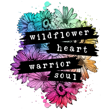 Wildflower Heart Warrior Soul Art Print
