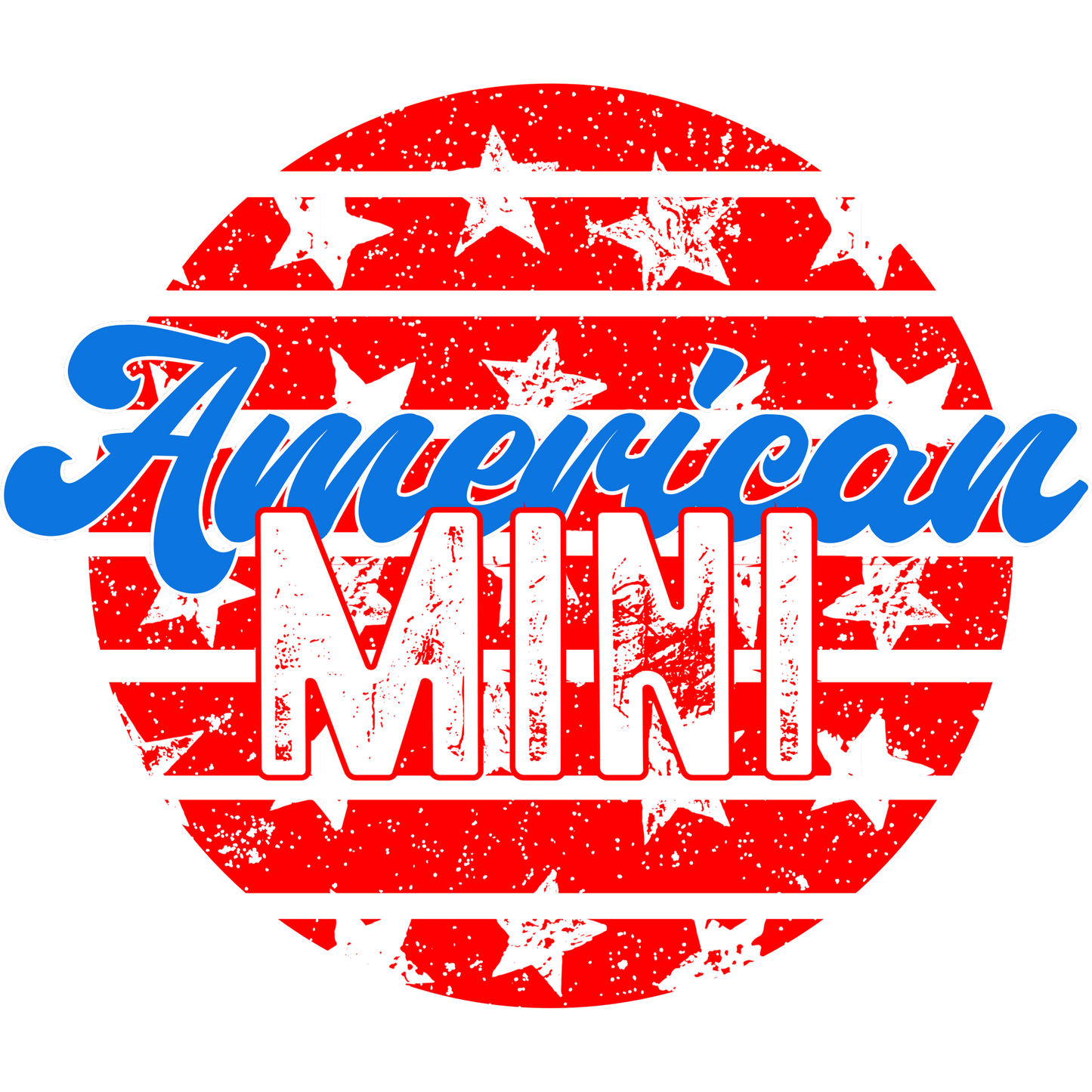 American MINI Stars and Stripes Graphic product
