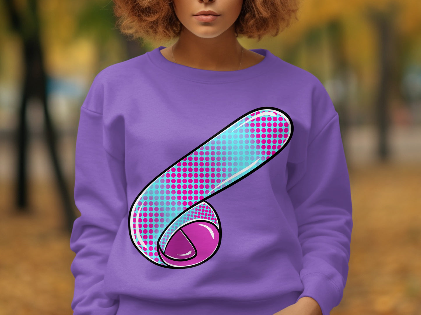 Stylish Graphic Print Long Sleeve Sweatshirt