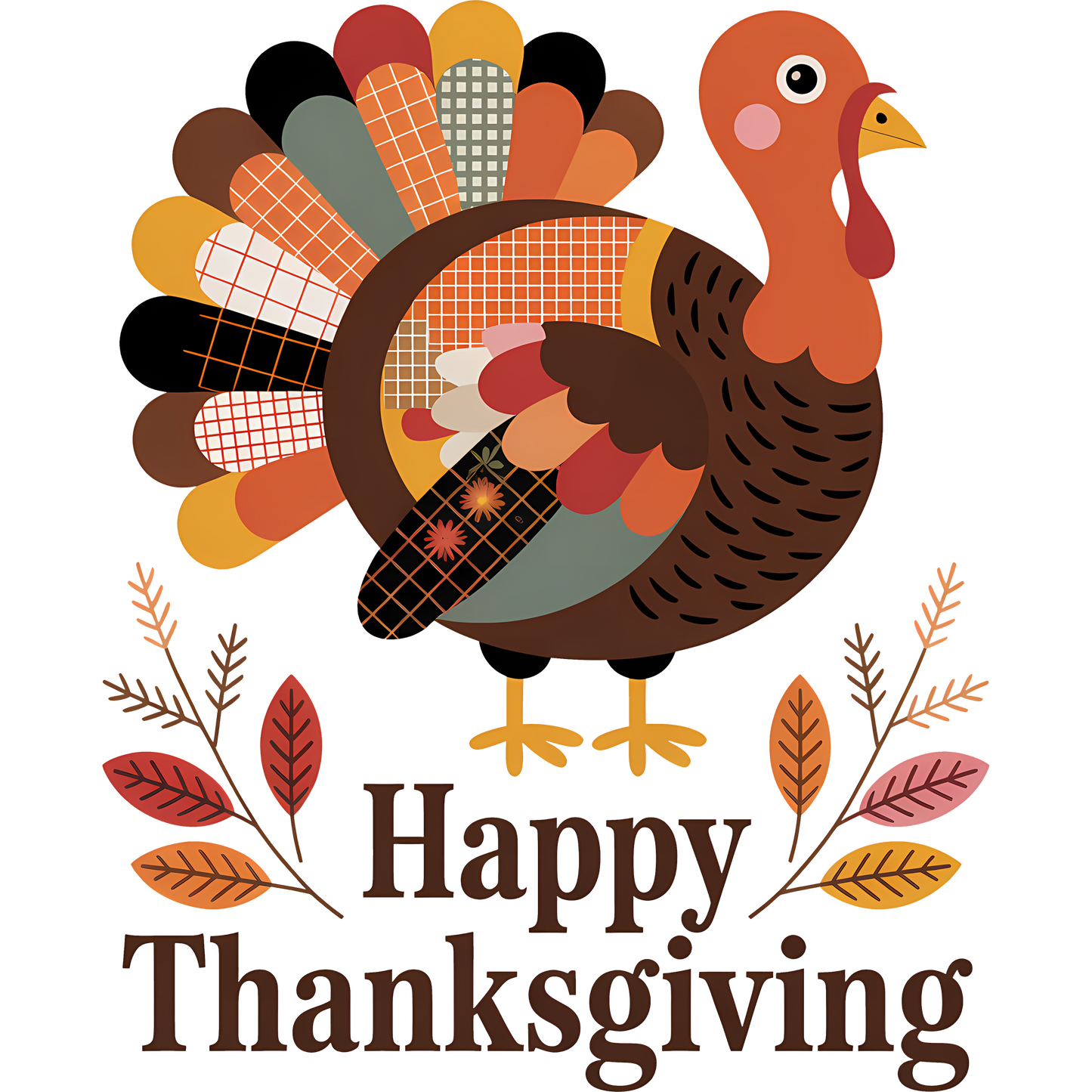 Happy Thanksgiving Turkey Design Product