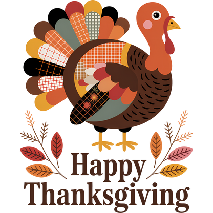 Happy Thanksgiving Turkey Design Product