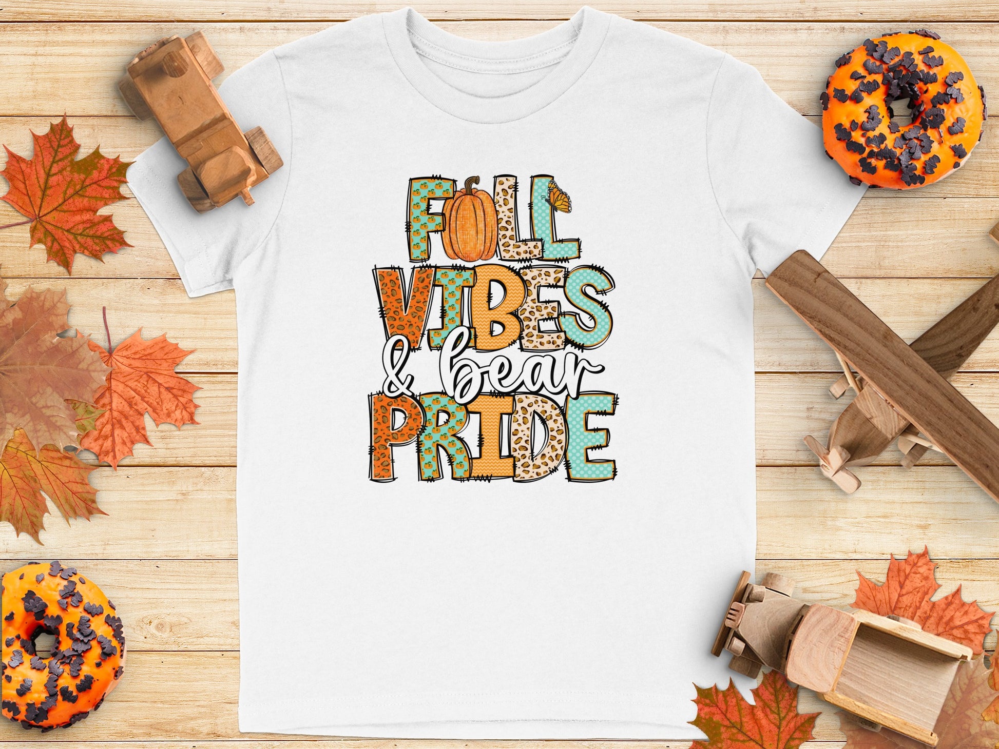 Fall Vibes and Bear Pride T-shirt product type
