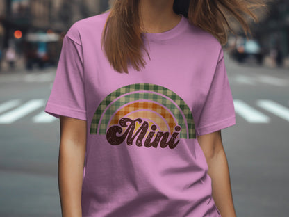 Retro Mini Rainbow Graphic Women's T-Shirt Product