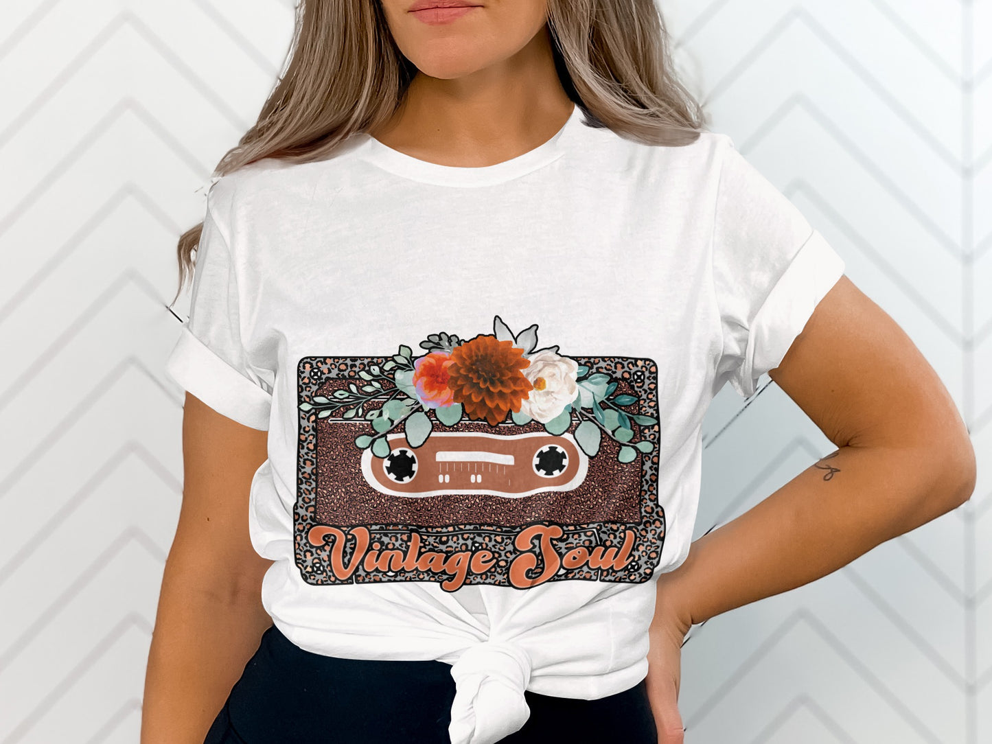 Vintage Soul Retro Cassette Graphic Tee