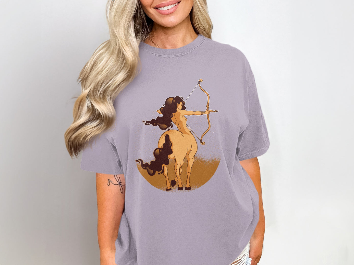 Centaur Archer Design for Casual T Shirt