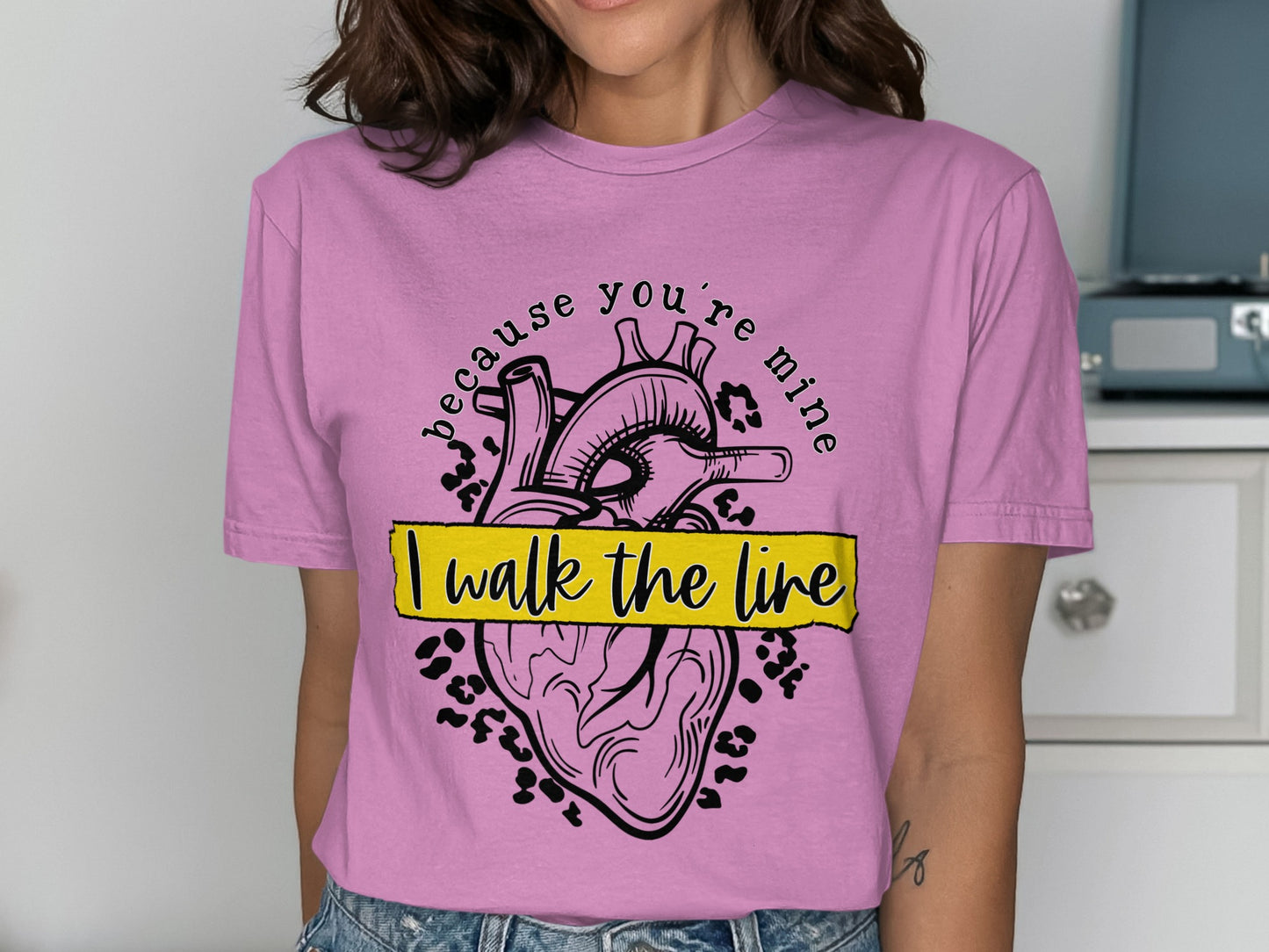 I Walk The Line Because You're Mine unique product