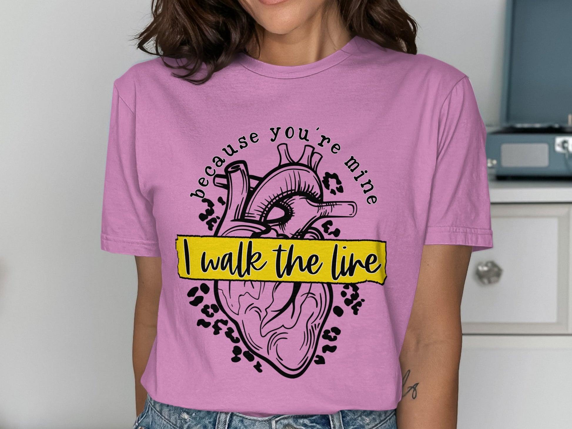 I Walk The Line Because You're Mine unique product