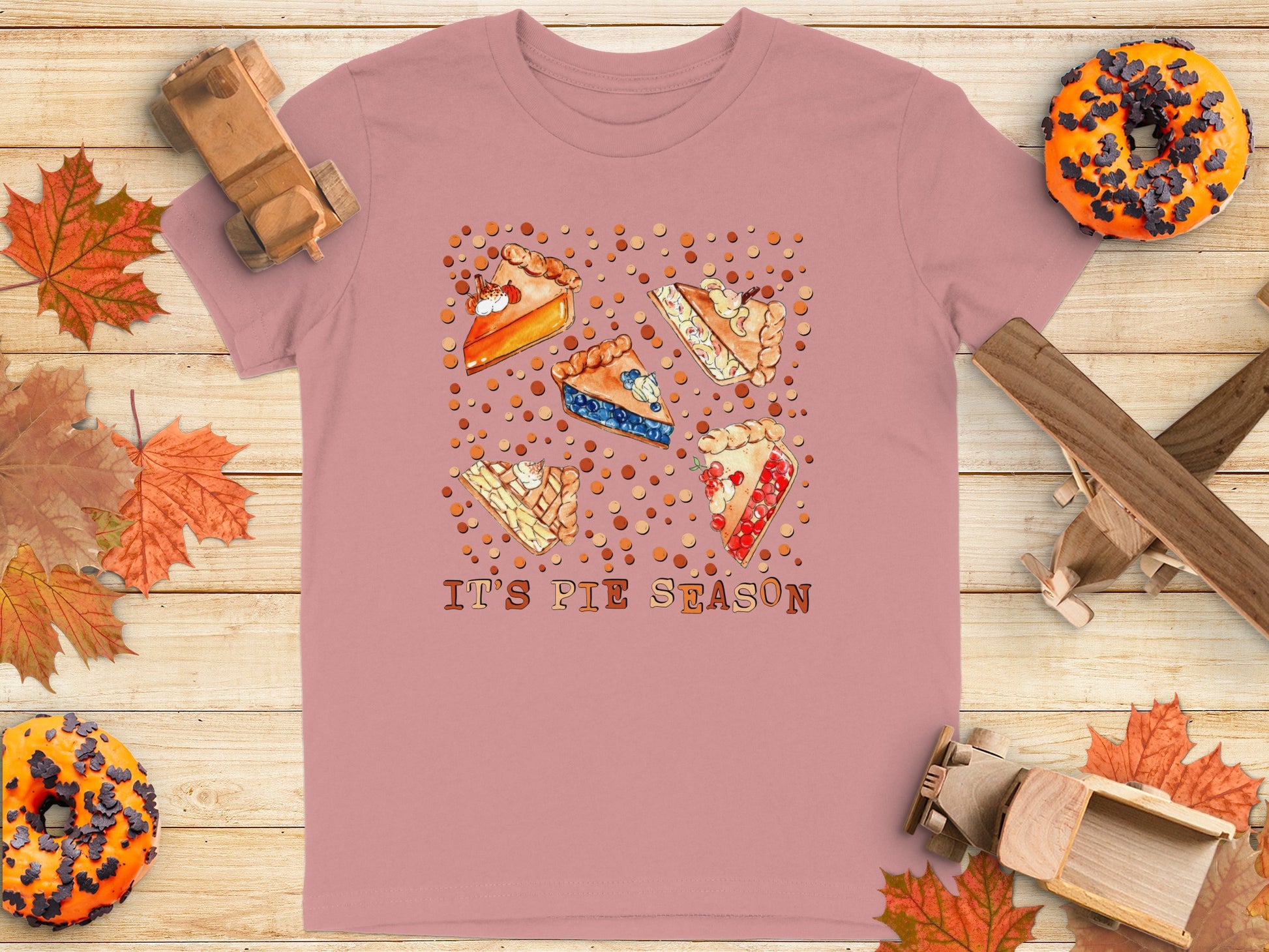It's Pie Season Autumn Themed T-Shirt Product