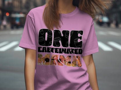 One Caffeinated Mama Graphic T-shirt