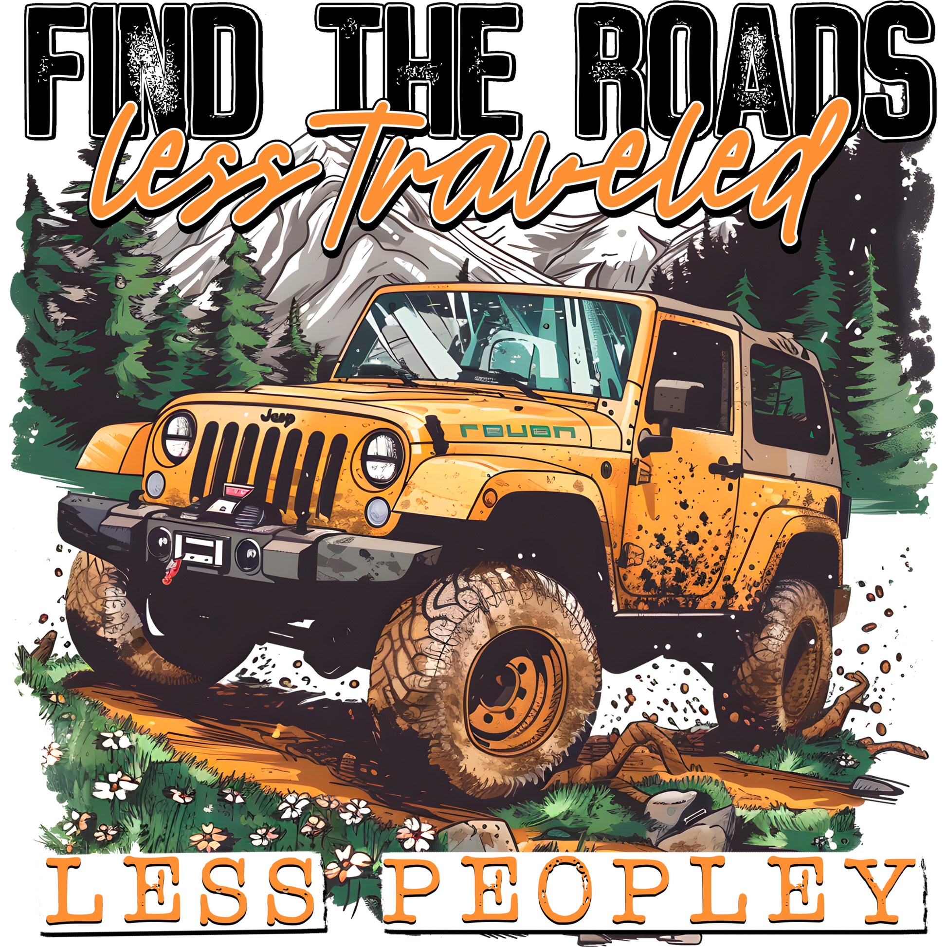 Find The Roads Less Traveled Less Peopley Product