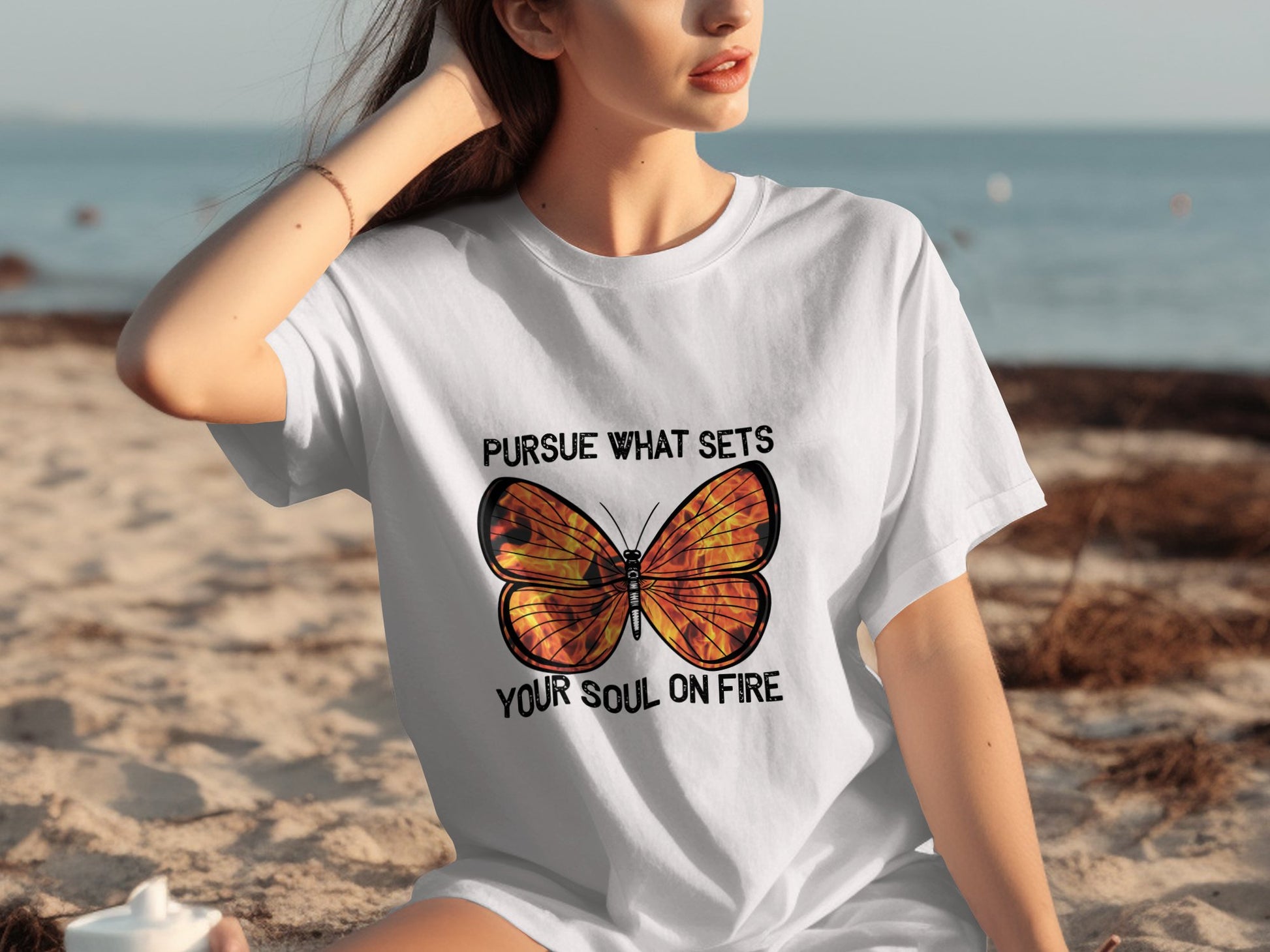 Pursue What Sets Your Soul On Fire Butterfly Shirt