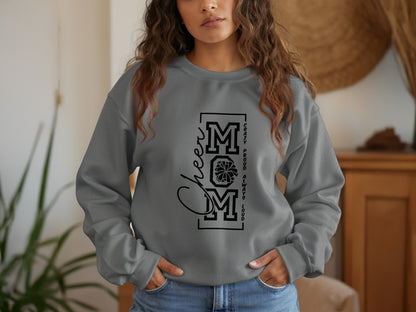 Cheer MOM Long Sleeve Casual Graphic Sweatshirt product