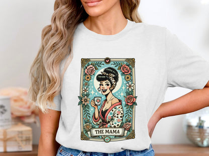 The Mama Stylish Retro Pop Art Portrait T-Shirt