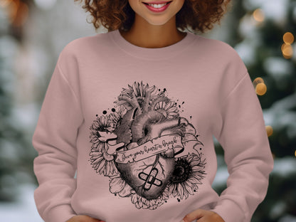 Give Your Heart Away Graphic Sweatshirt