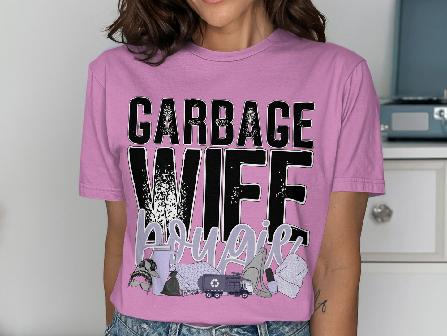 Garbage Wife Bougie Humorous Graphic Tee