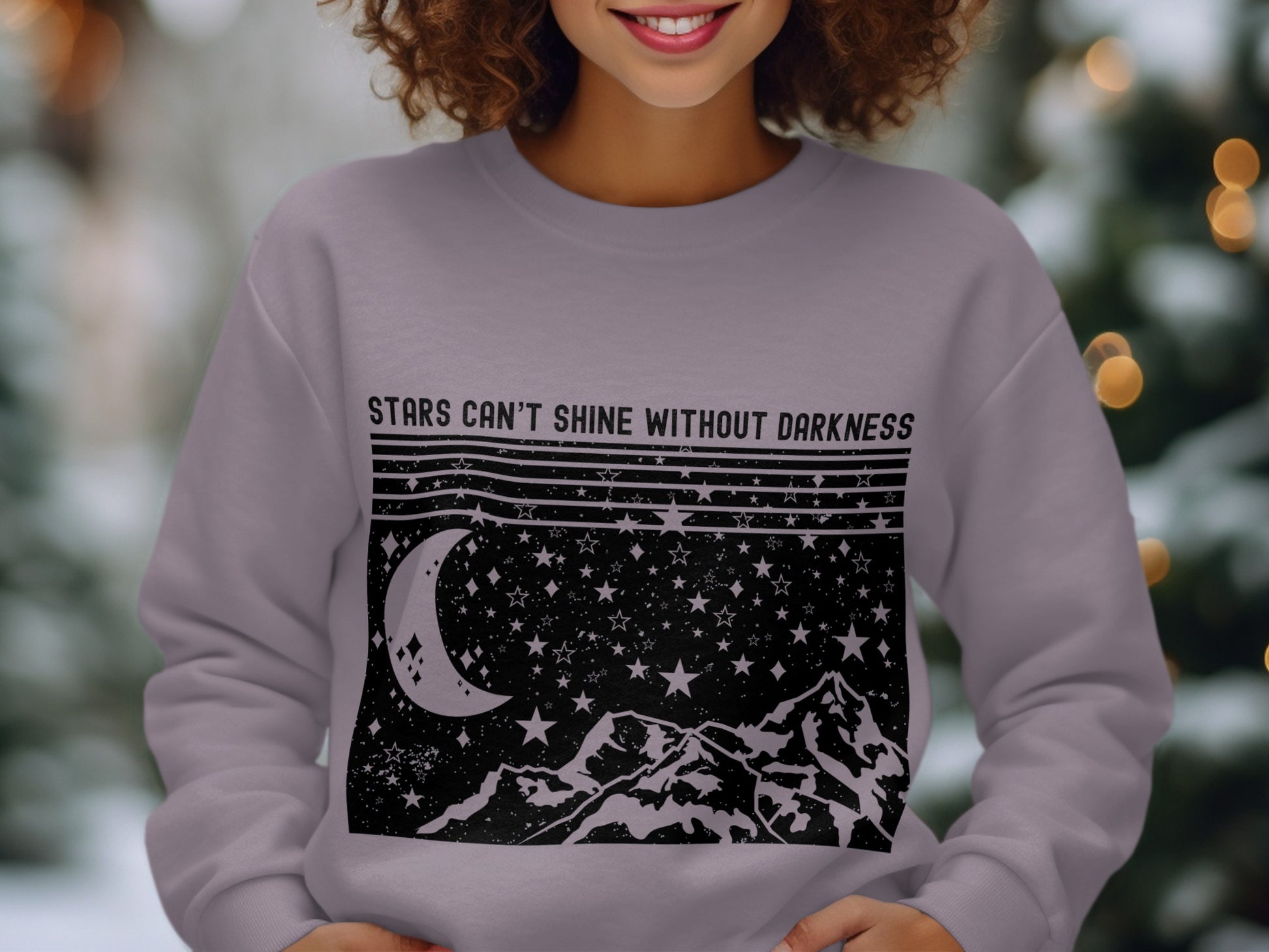 Stars Can't Shine Without Darkness Sweater Product