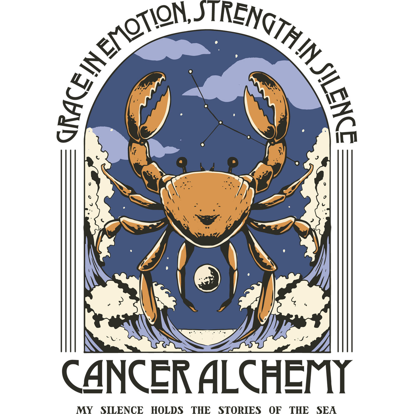 Grace in Emotion Strength in Silence Cancer Alchemy