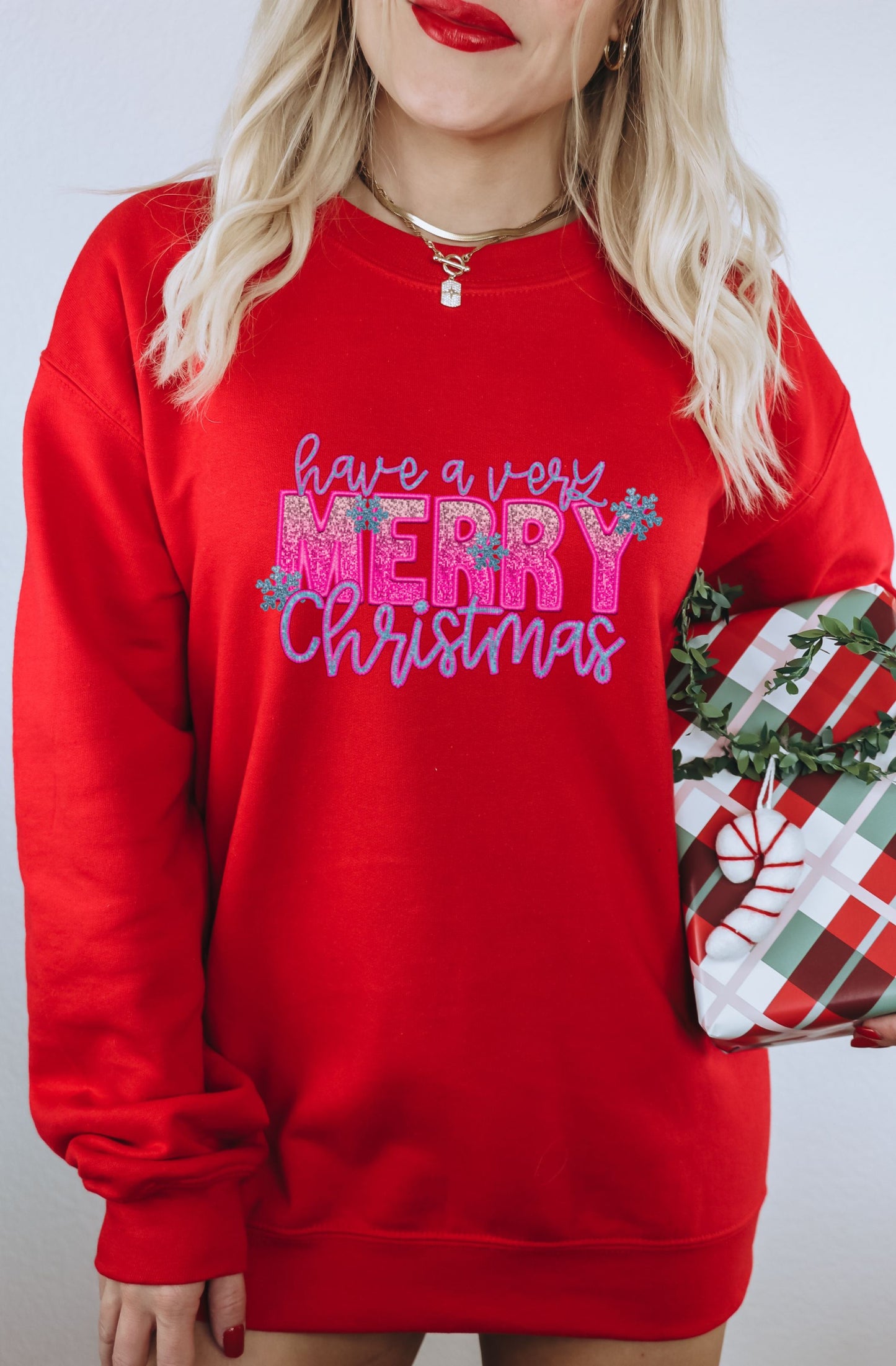 Have a Very Merry Christmas Red Sweater