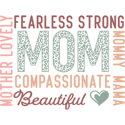 Fearless Strong Compassionate Mom Beautiful product