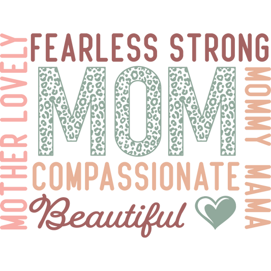 Fearless Strong Compassionate Mom Beautiful product