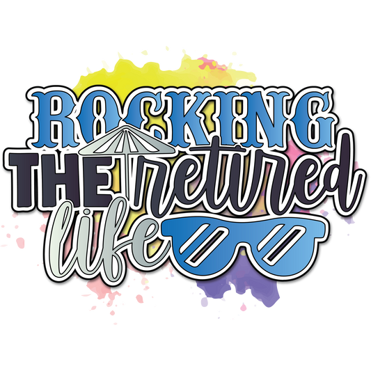 Rocking the Retired Life Sunglasses Design product
