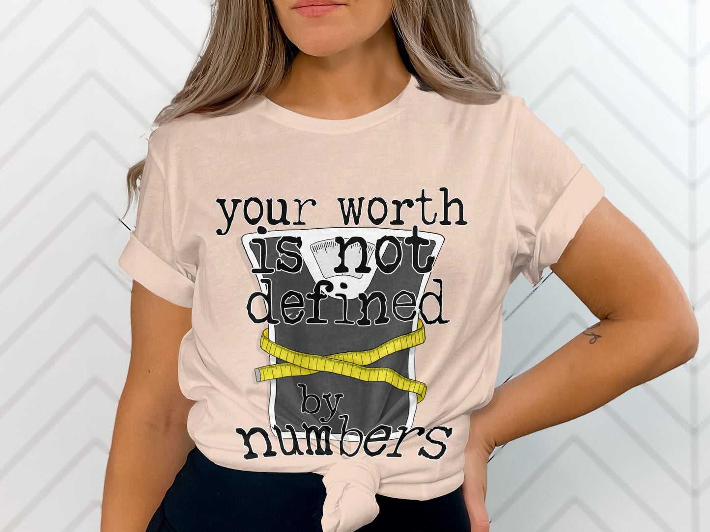 Your Worth Is Not Defined by Numbers Shirt
