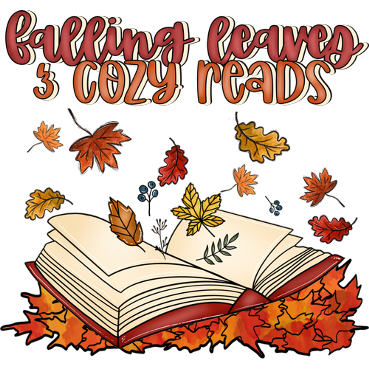 Falling Leaves and Cozy Reads Perfect for Fall Decor