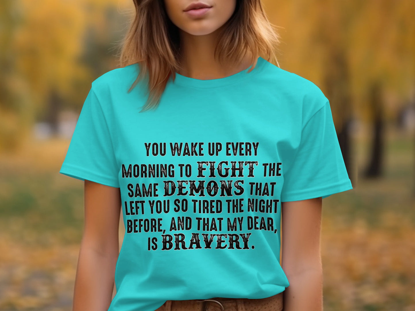 You Wake Up Every Morning to Fight Quote Shirt