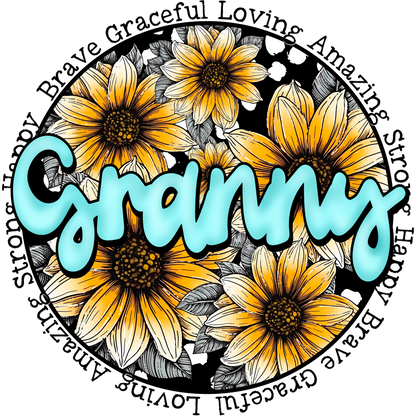 Granny Brave Graceful Loving Amazing Strong Happy product
