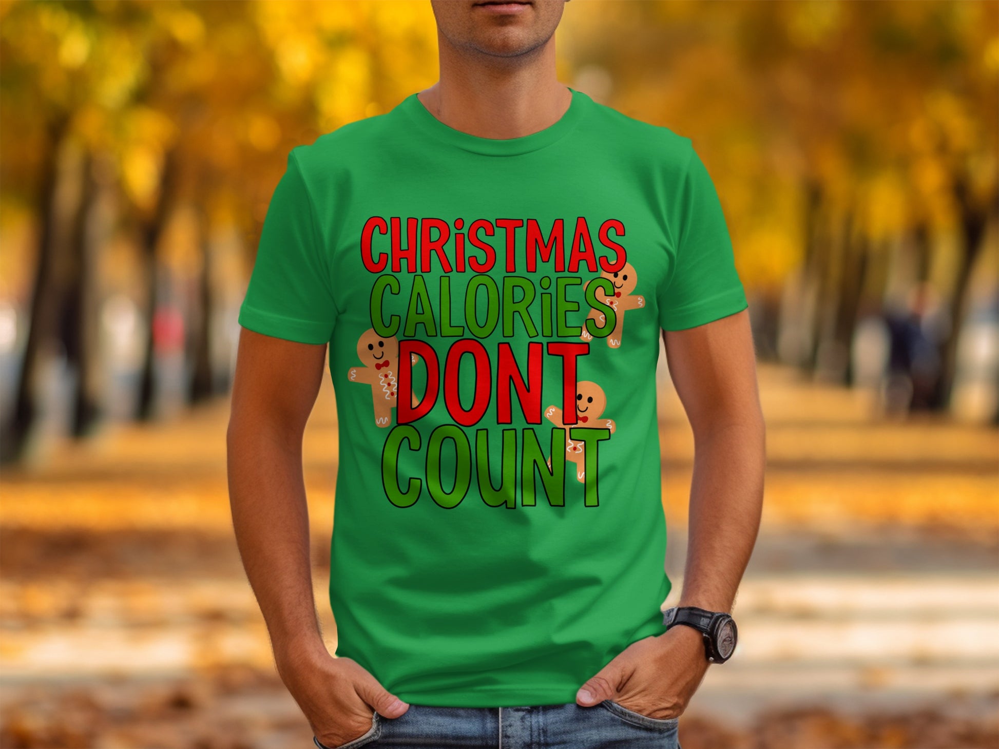 Christmas Calories Don't Count Festive Shirt