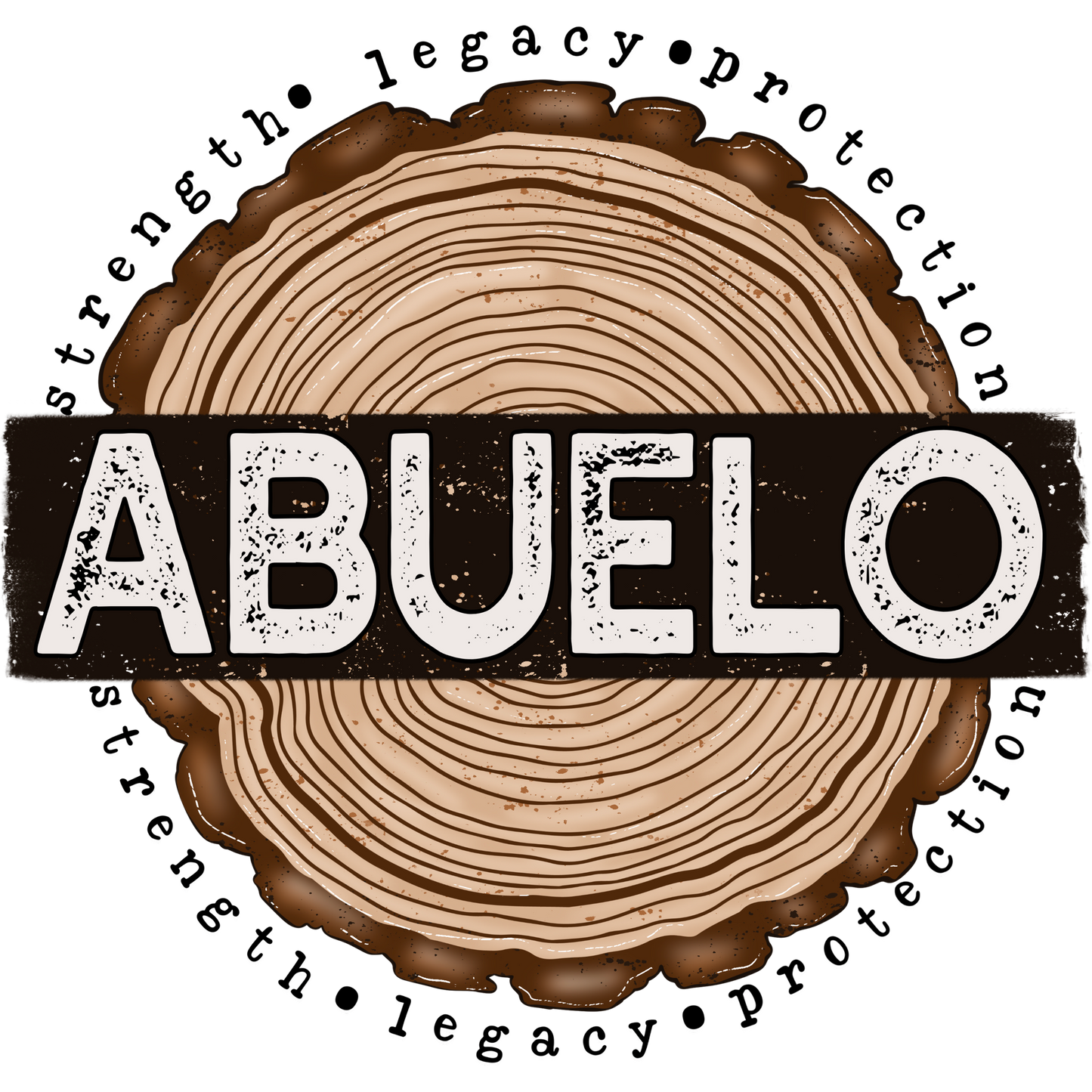 Strength Legacy Protection Abuelo Designed Sign Decor