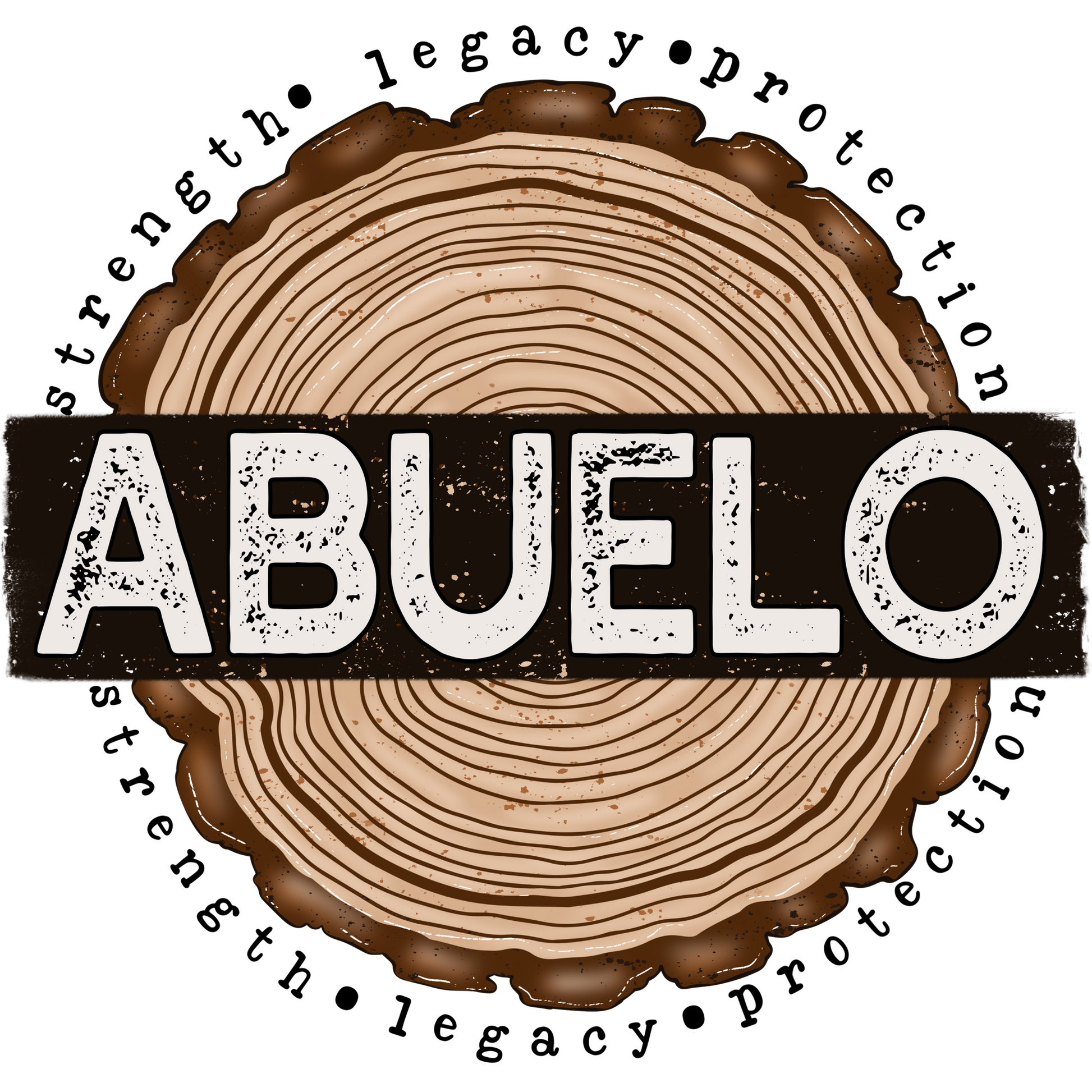 Strength Legacy Protection Abuelo Designed Sign Decor