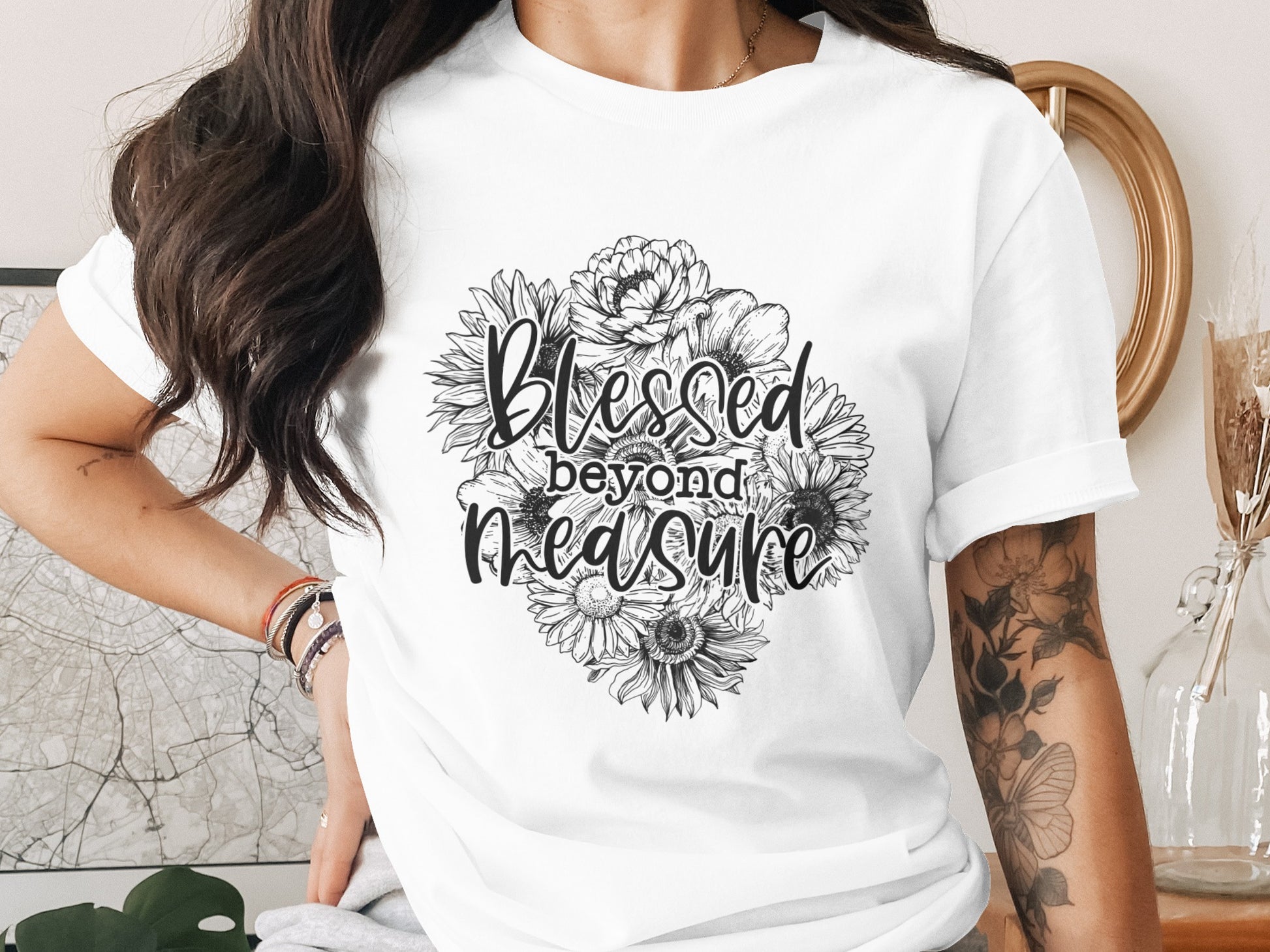 Blessed Beyond Measure Graphic Tee Shirt