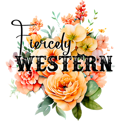 Fiercely Western Floral Design Accessory Product