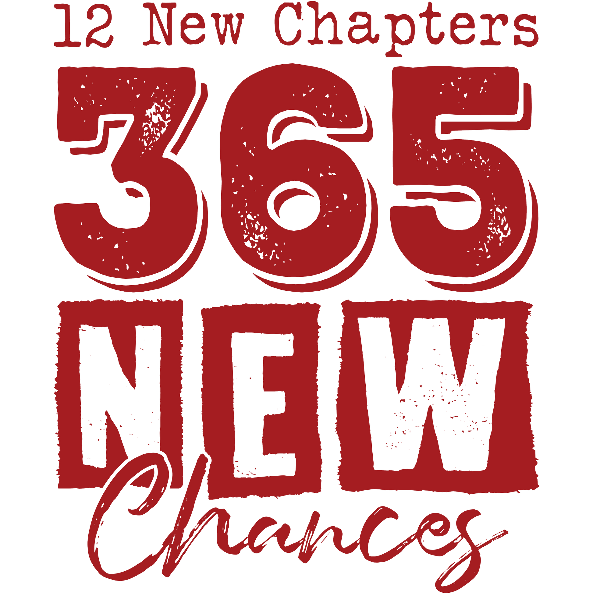 12 New Chapters 365 New Chances motivational product