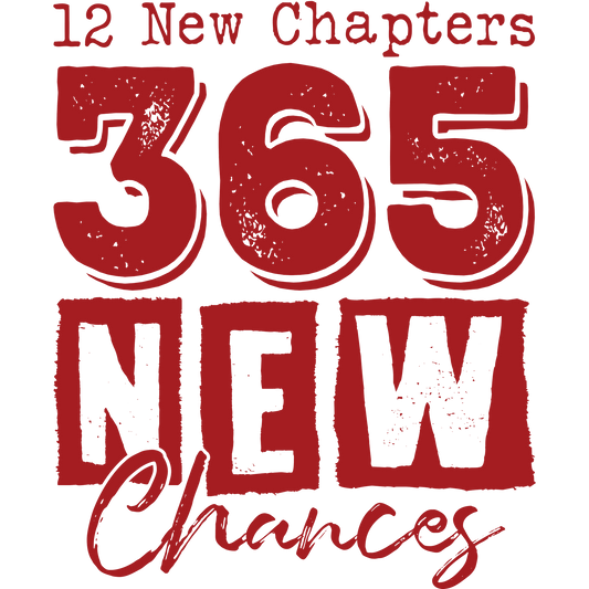 12 New Chapters 365 New Chances motivational product