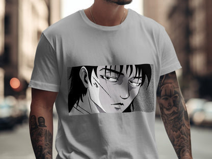 Manga Character Graphic T-Shirt for Anime Fans