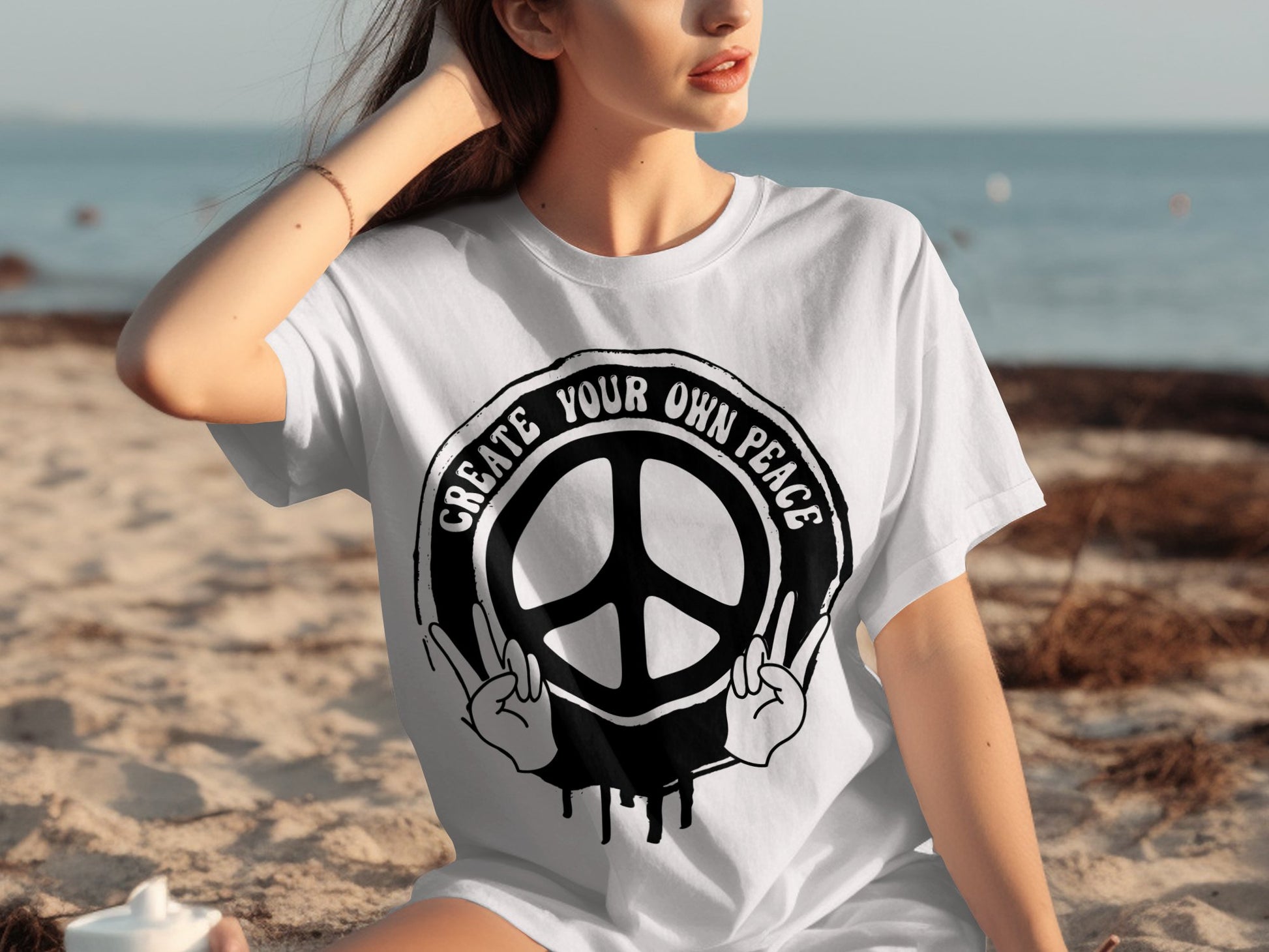 Create Your Own Peace Graphic T-Shirt product