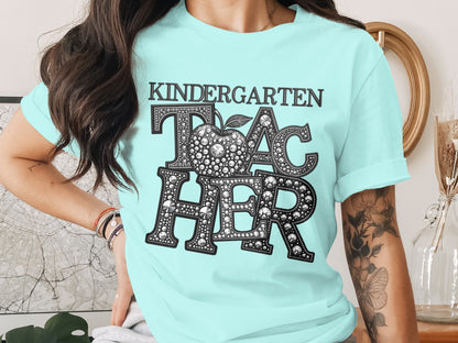 Kindergarten Teacher Graphic Tee Shirt