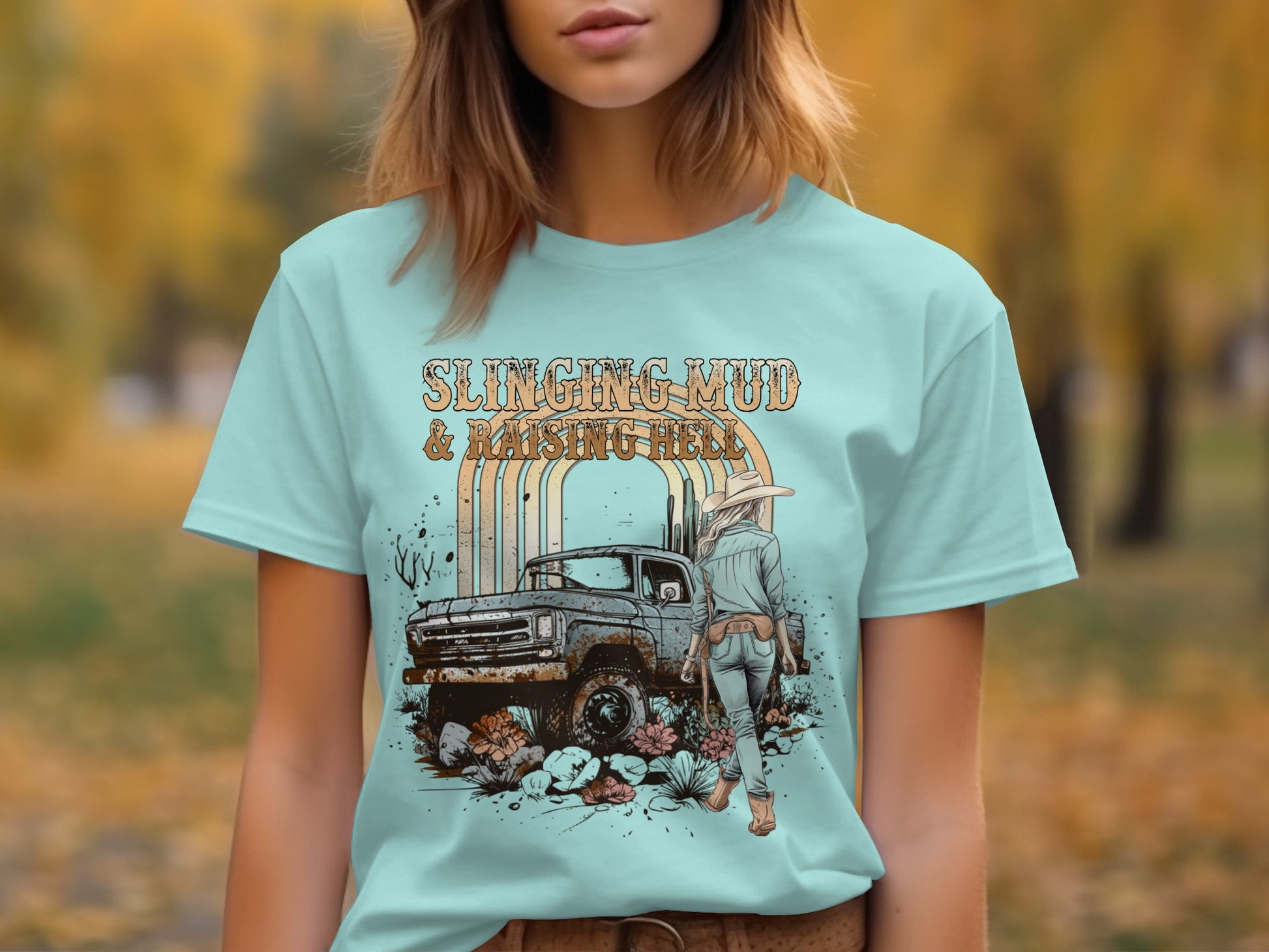 Slinging Mud and Raising Hell Graphic T-Shirt