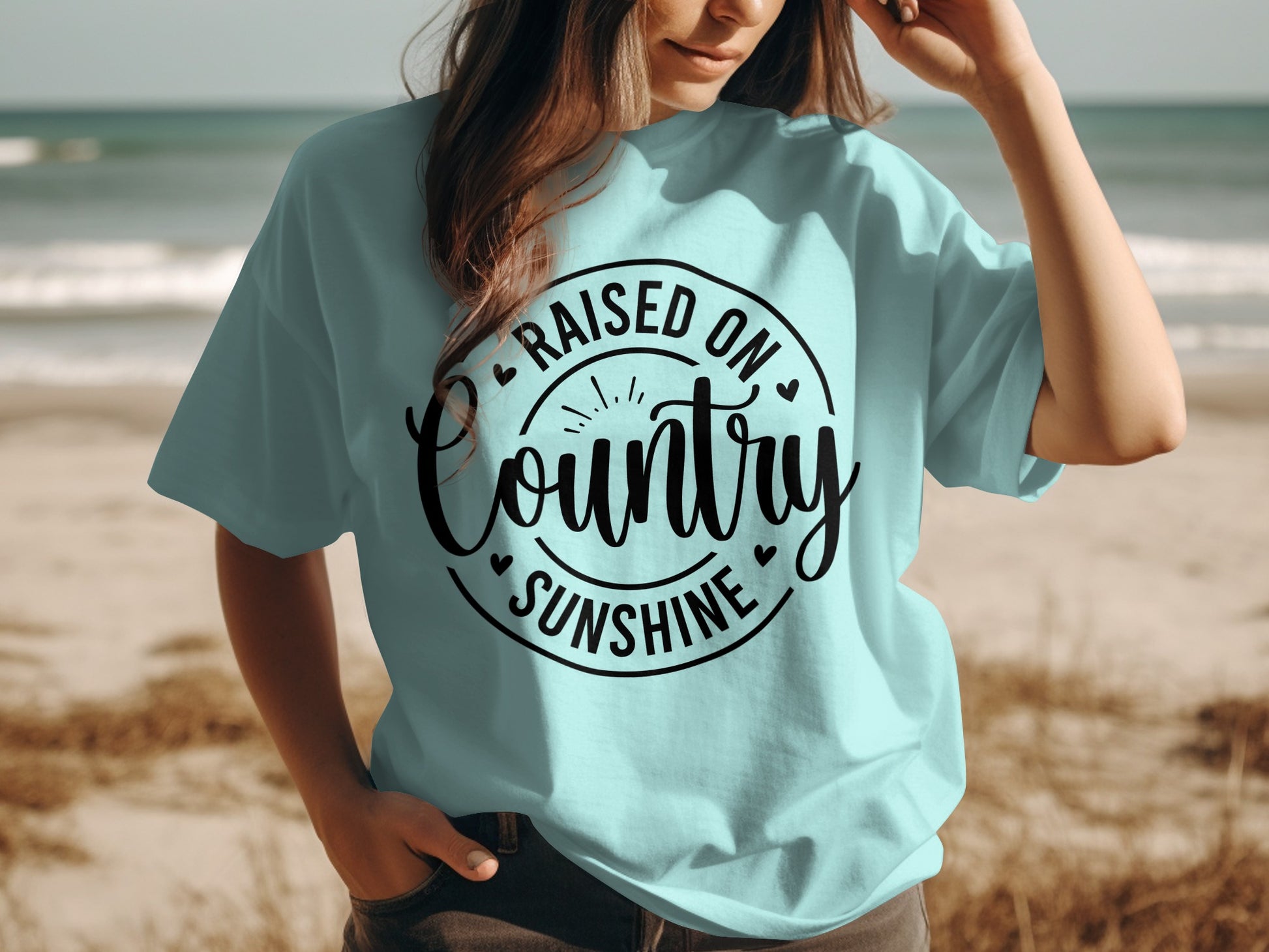 Raised on Country Sunshine Short Sleeve Shirt